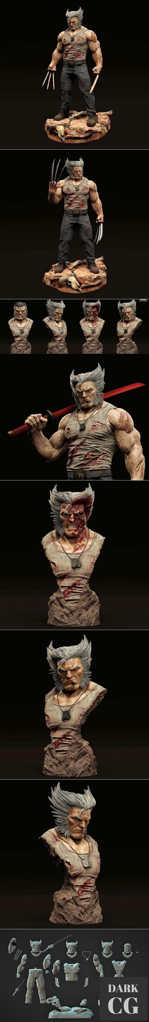 Logan Wolverine – 3D Print
