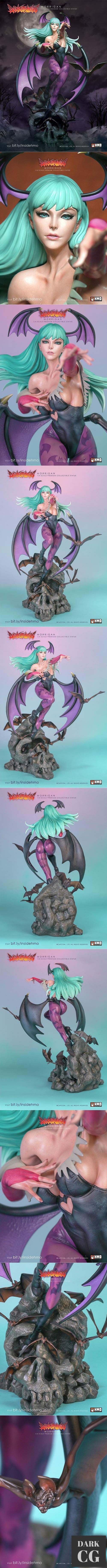 Morrigan - Darkstalkers Statue – 3D Print