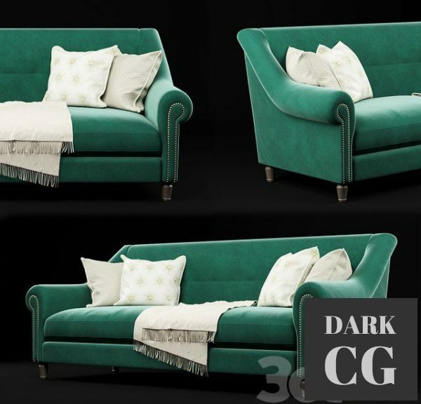 3D Model Sofa Tecni Nova 1741