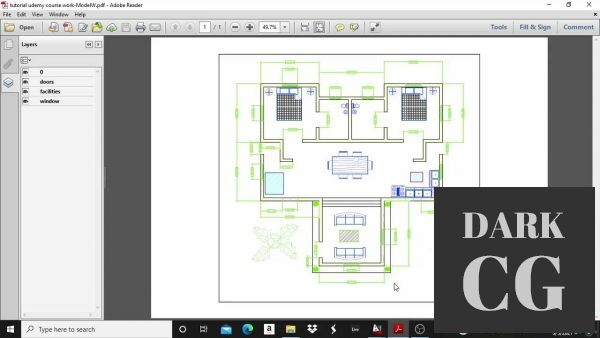 Learn autocad floor plan crash course