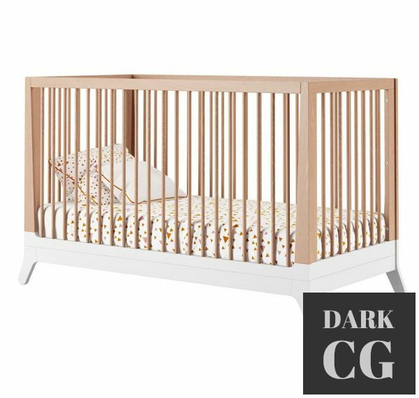 Evolutive Crib New Horizon by Nobodinoz
