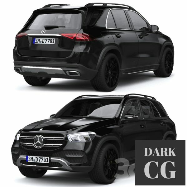 3D Model Mercedes Benz GLE