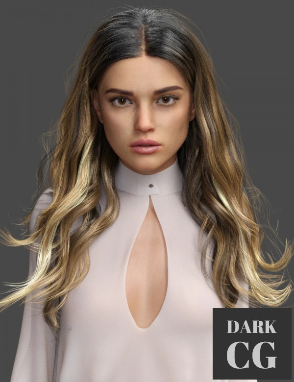 Daz3D, Poser: Rain HD for Genesis 8.1 Female