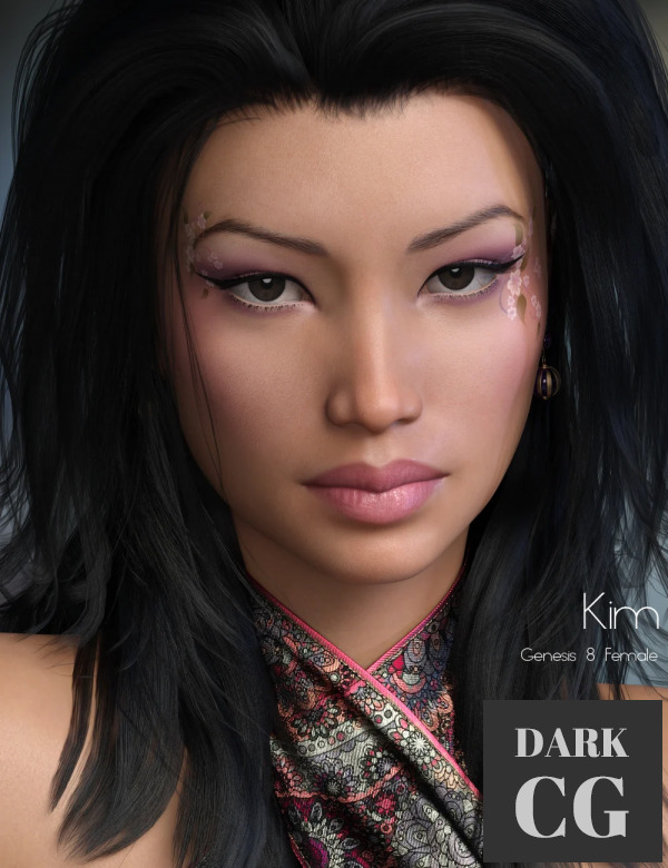 Daz3D, Poser: P3D Kim for Genesis 8 Female