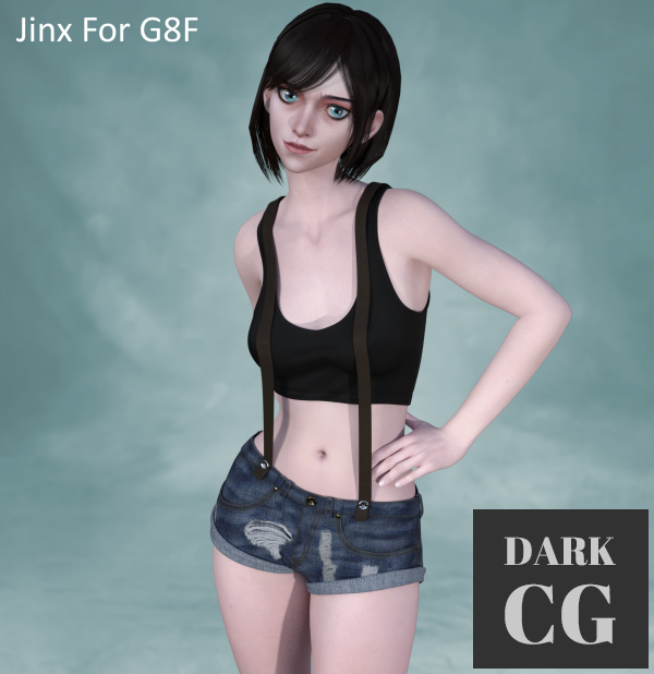 Daz3D, Poser: Jinx For G8F