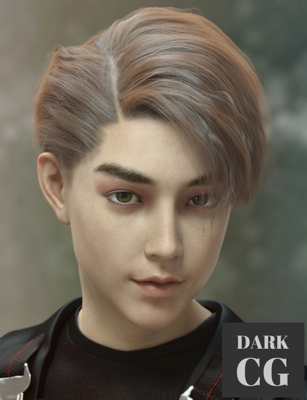 dForce Yunbae Hair for Genesis 8 and 8 1