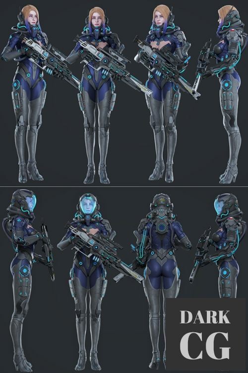 Scifi Police – 3D Print