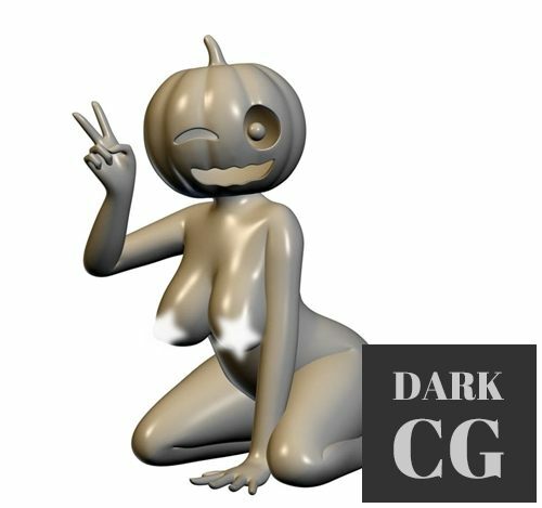 3D Model Pin up pumpkin 3D Print