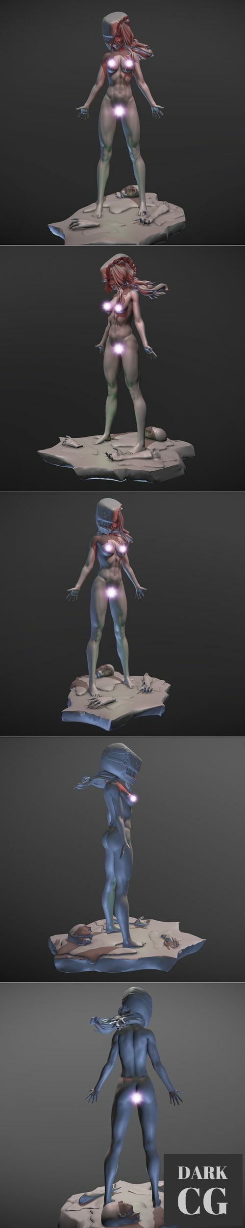 Lucy (Elfen Lied) – 3D Print