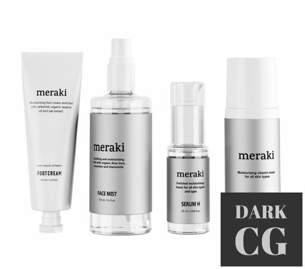 3D Model Moisture Set by Meraki