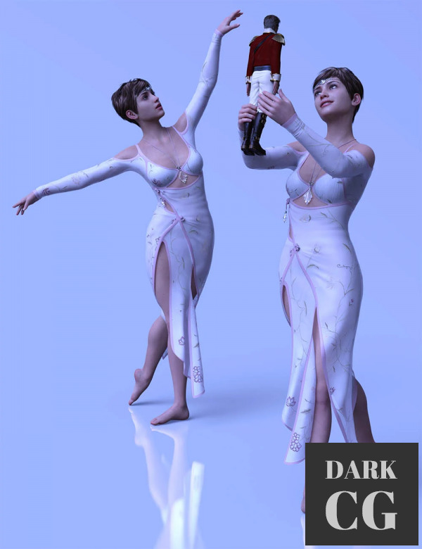 CDI Nutcracker Ballet Poses for Genesis 8 1