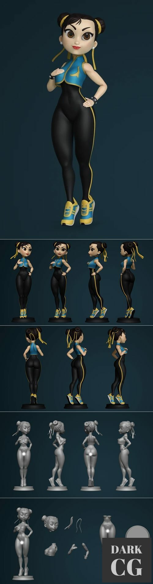 Chun-li – 3D Print