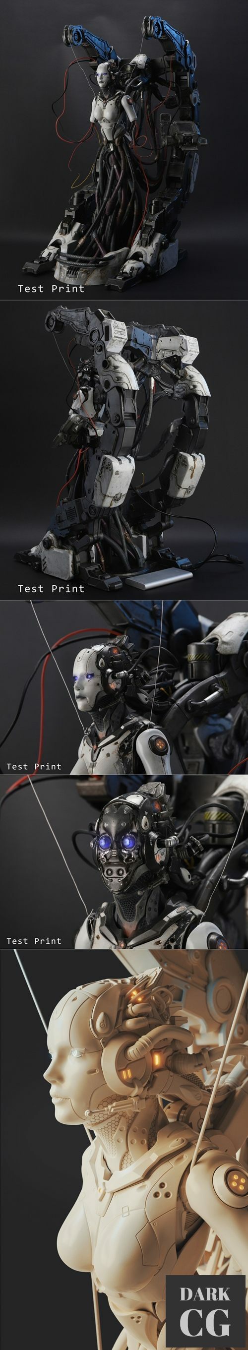 Starcraft II Adjutant – 3D Print
