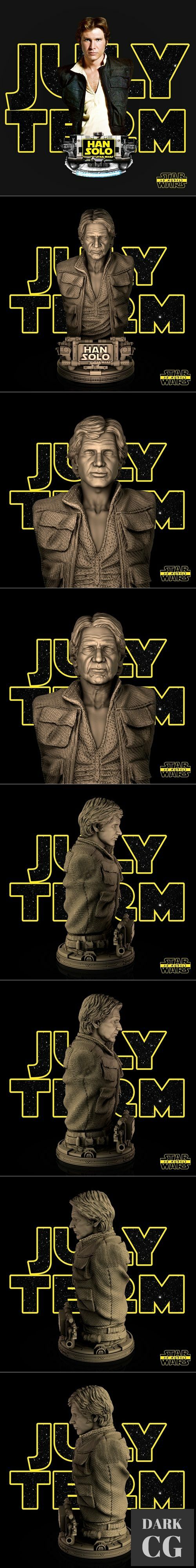 Star Wars - Han Solo Bust – 3D Print