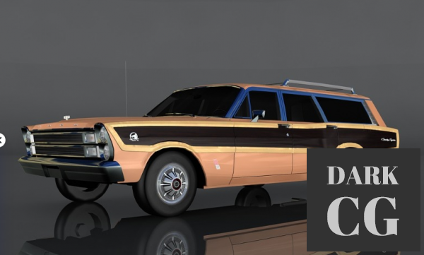 3D Model 1966 Ford Country