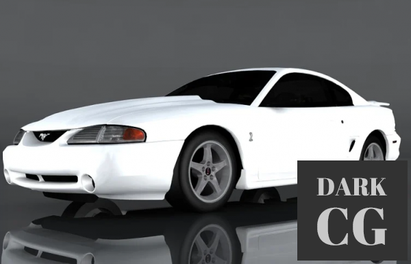 3D Model 1995 Ford Mustang Cobra
