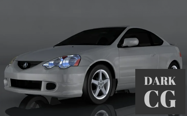 3D Model 2001 Acura RSX Type S