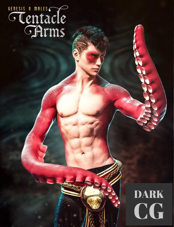 FPE Tentacle Arms for Genesis 8 Males