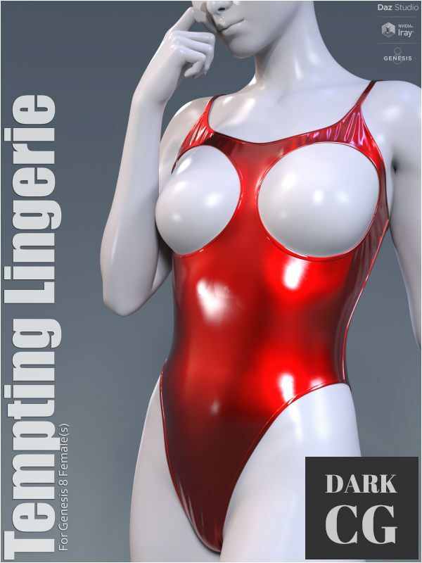 Tempting Lingerie Daz3D, Poser: Tempting Lingerie