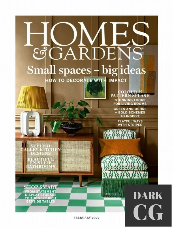 Homes & Gardens UK – February 2022 (True PDF)