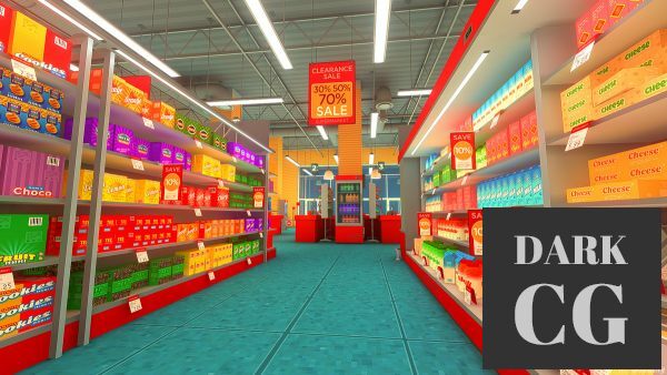 Unity Asset – Supermarket Interior