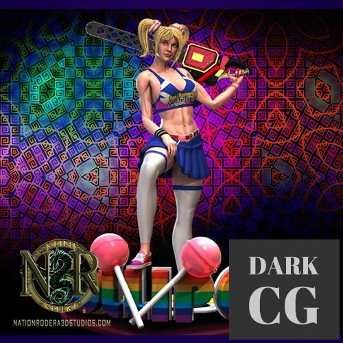 Lollipop chainsaw – 3D Print