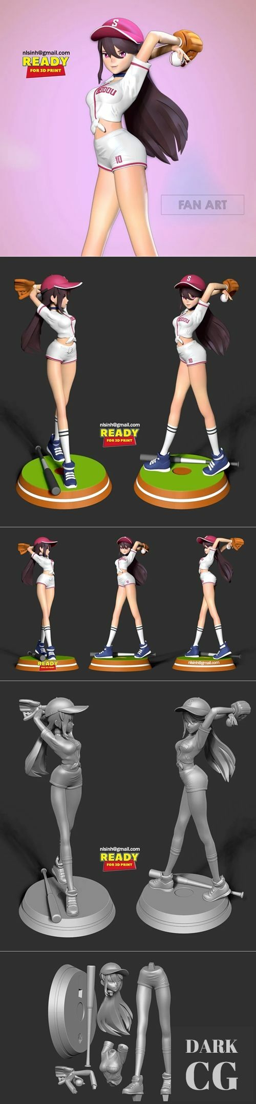 Beidou – Genshin Impact – 3D Print