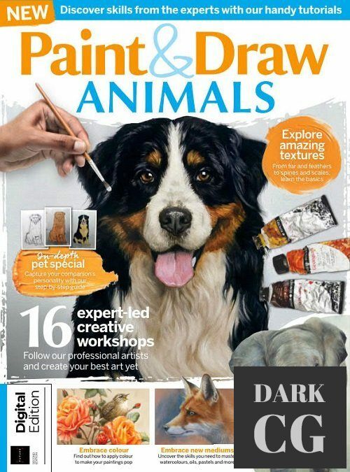 Paint & Draw Animals – 2nd Edition 2021 (True PDF)