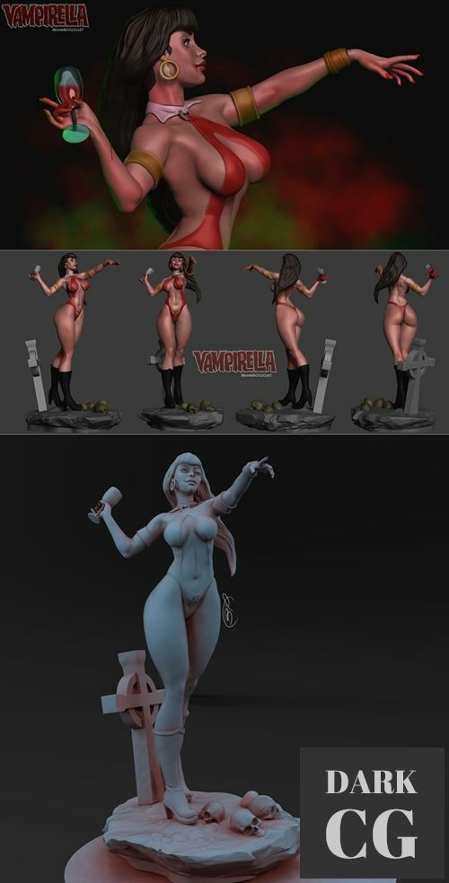 Vampirella – 3D Print