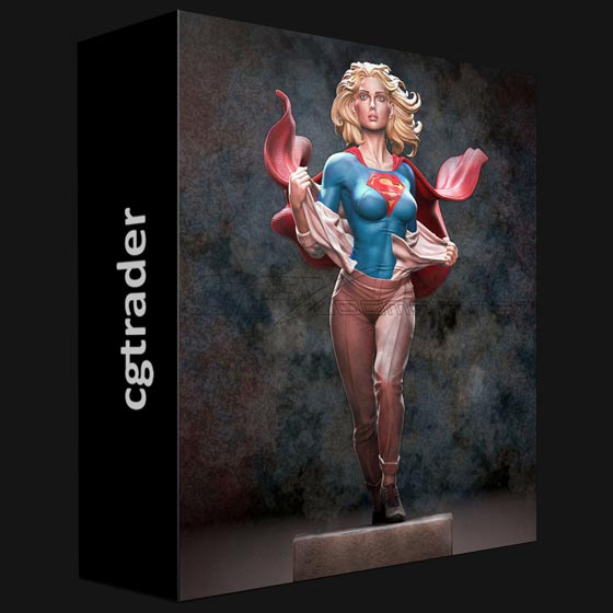 Cgtrader Supergirl 2021 3D Print Model