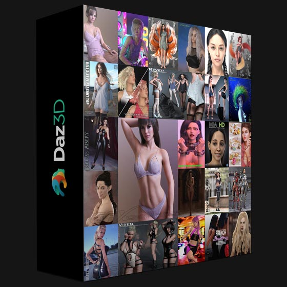 DAZ3D Poser Bundle 2 December 2021