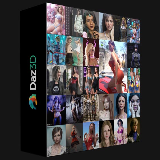 DAZ3D Poser Bundle 7 December 2021