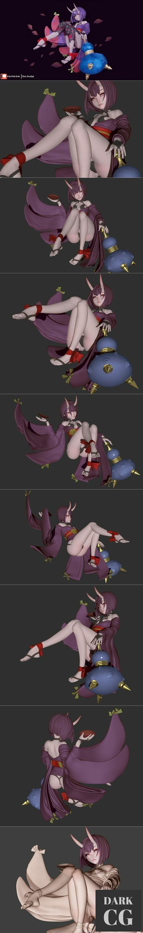 Shuten Douji – 3D Print