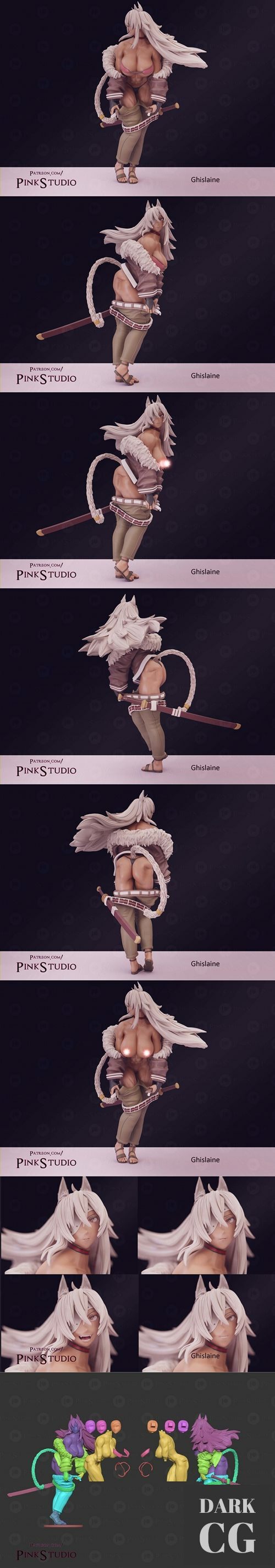 Ghislaine – 3D Print