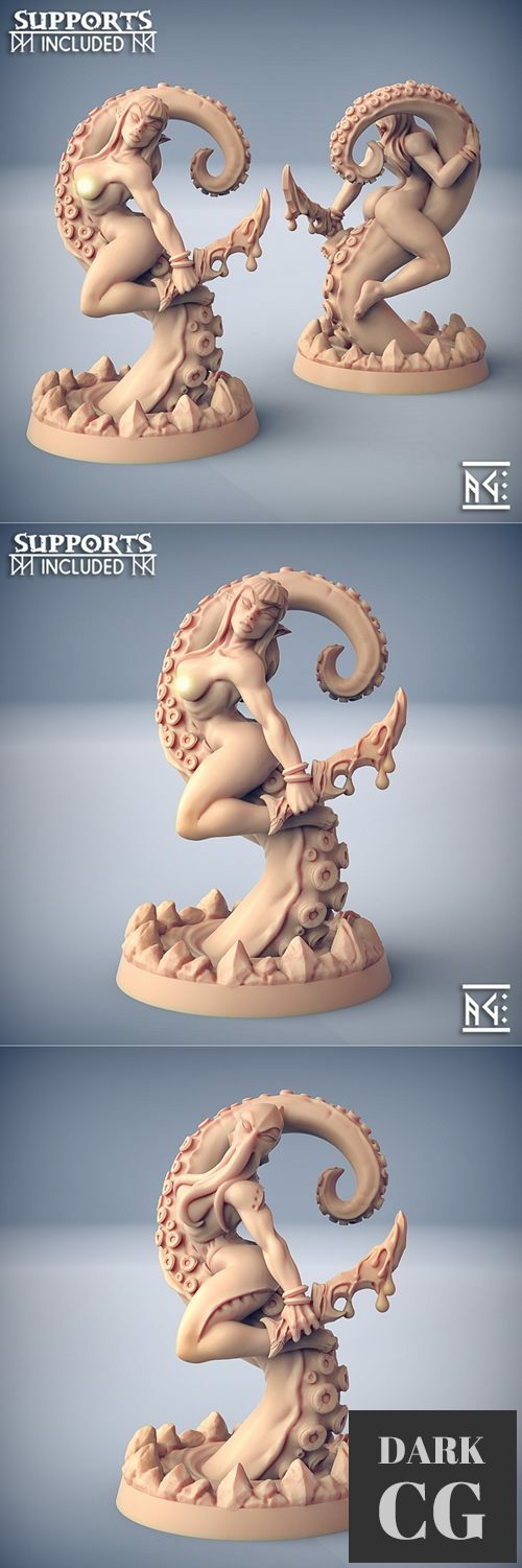Zixrya - Beauty of the Depths – 3D Print