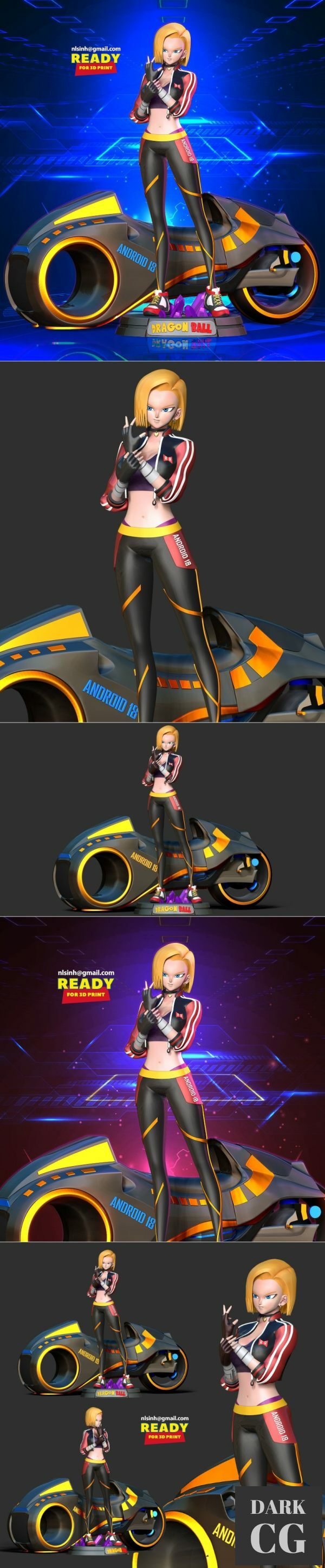 Racer Android 18
