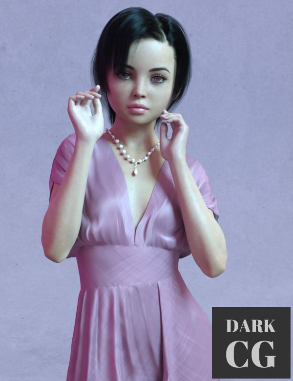 Scarlett Teen for Genesis 8 Female