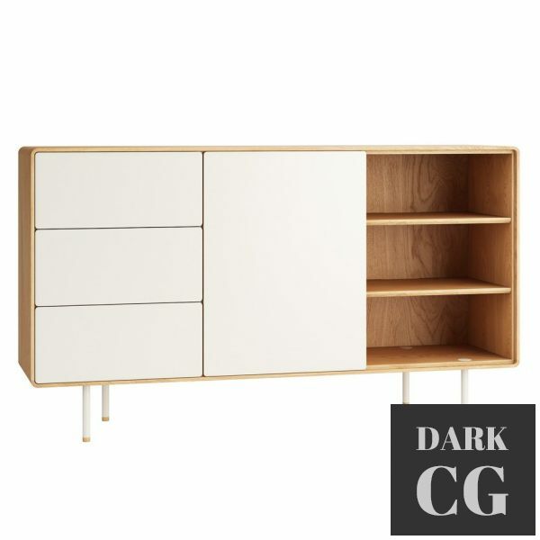 3D Model Fina Dresser 176 by Gazzda