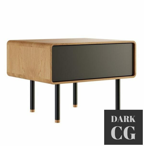 3D Model Fina Nightstand by Gazzda