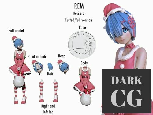 Rem Re:Zero – 3D Print