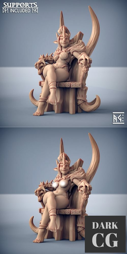 Trixia the Hobgoblins Queen – 3D Print