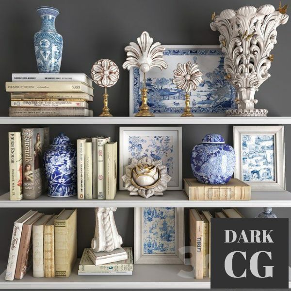 3D Model Decorative set 11