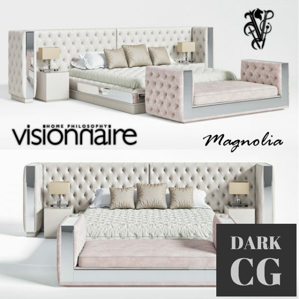 3D Model Visionnaire Magnolia