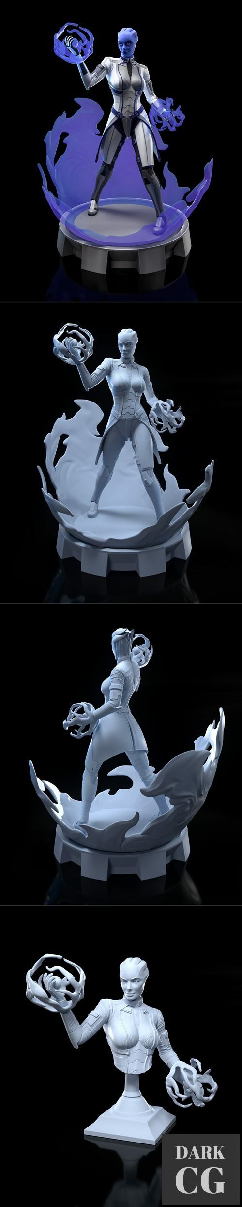 3D Model Liara 3D Print