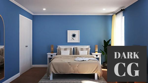 Learn Bedroom Design with Sketchup and Vray Interior Design Course