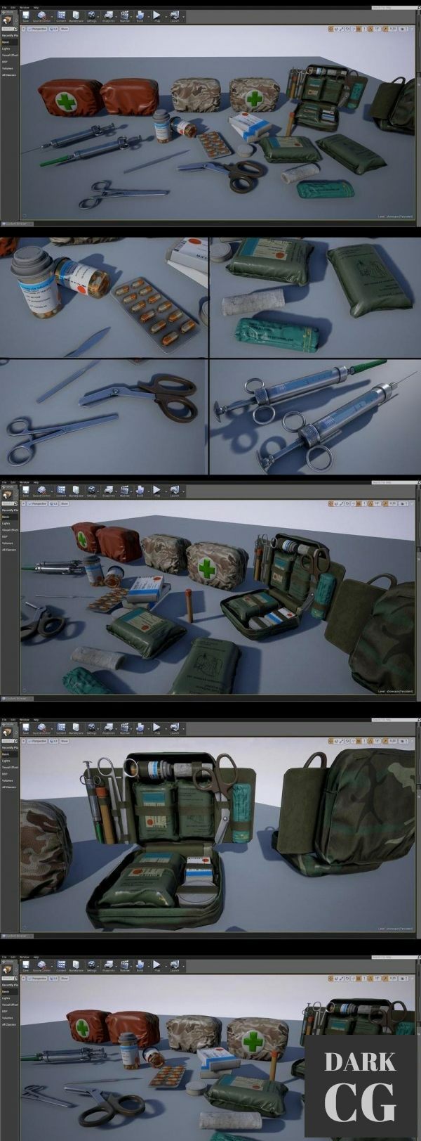 Unreal Engine Marketplace First Aid Set
