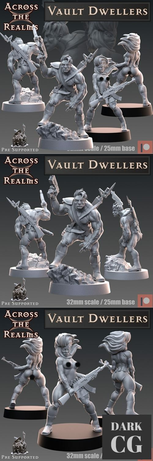 Vault Dwellers – 3D Print
