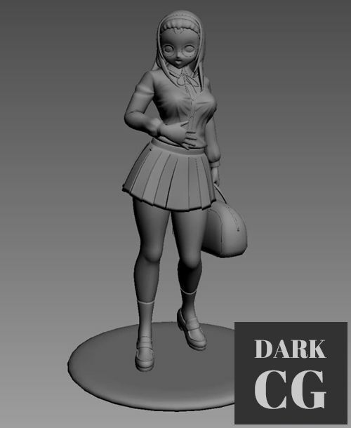 Garota – 3D Print