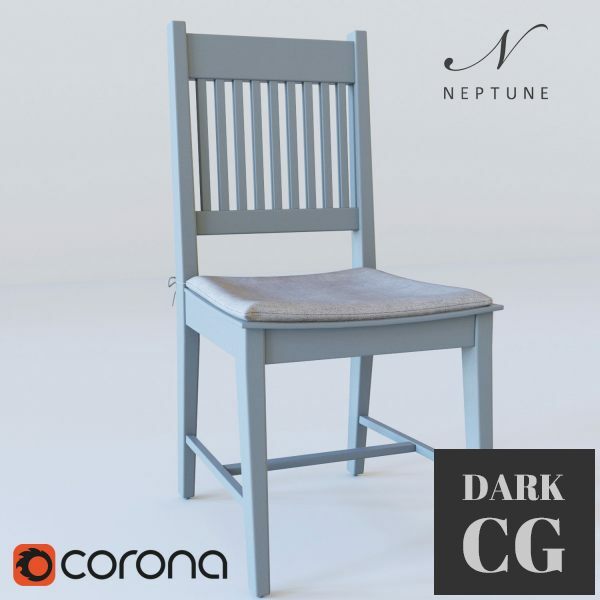 3D Model NEPTUNE HARROGATE DINING CHAIR