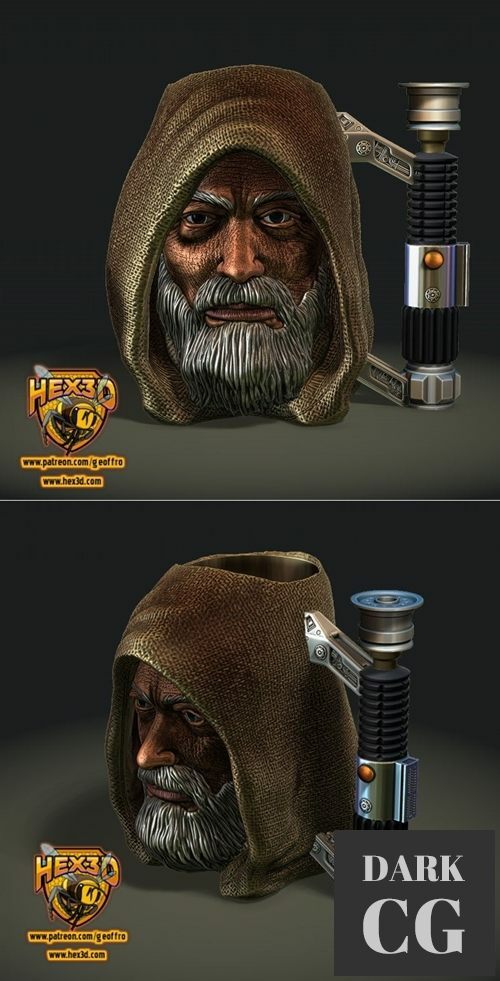 Obi-Wan Mug – 3D Print